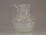 Antik bütykös fújt üveg kancsó 1850