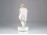 Zsolnay porcelán térdelő akt szobor