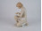 Hibátlan Wallendorf porcelán női akt 22.5 cm