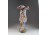 Régi muránói jellegű művészi üveg váza 21 cm