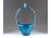 Fújt üveg BOHEMIA művészi üveg kosár 22 cm