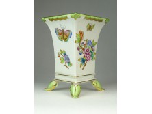 Viktória mintás Herendi porcelán váza